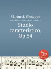 Studio caratteristico, Op.54