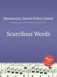 Scurrilous Words