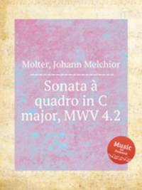 Sonata quadro in C major, MWV 4.2