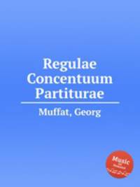 Regulae Concentuum Partiturae