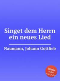 Singet dem Herrn ein neues Lied