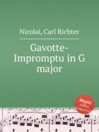 Gavotte-Impromptu in G major