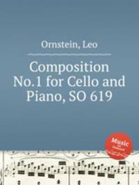 Composition No.1 for Cello and Piano, SO 619