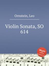 Violin Sonata, SO 614