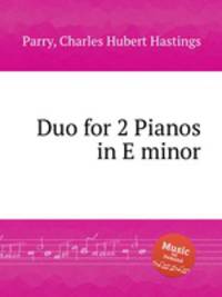 Duo for 2 Pianos in E minor