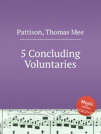 5 Concluding Voluntaries