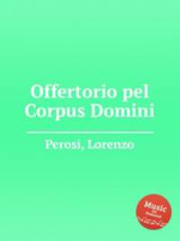 Offertorio pel Corpus Domini