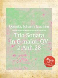 Trio Sonata in G major, QV 2:Anh.28