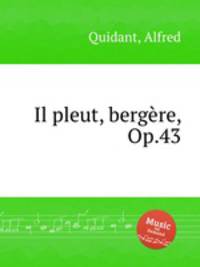 Il pleut, bergre, Op.43