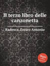 Il terzo libro delle canzonetta