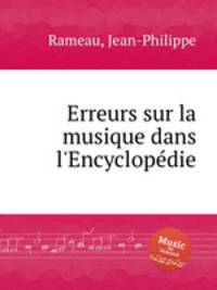 Erreurs sur la musique dans l`Encyclopdie