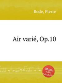 Air variе, Op.10