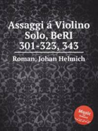 Assaggi а Violino Solo, BeRI 301-323, 343