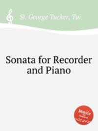 Sonata for Recorder and Piano
