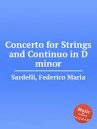 Concerto for Strings and Continuo in D minor
