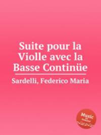 Suite pour la Violle avec la Basse Contine