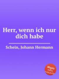 Herr, wenn ich nur dich habe