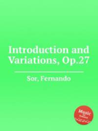 Introduction and Variations, Op.27