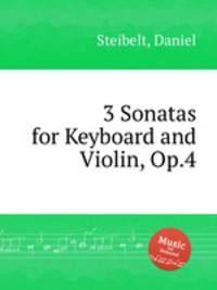 3 Sonatas for Keyboard and Violin, Op.4