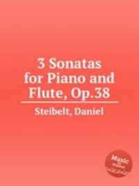 3 Sonatas for Piano and Flute, Op.38