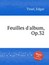 Feuilles d`album, Op.32