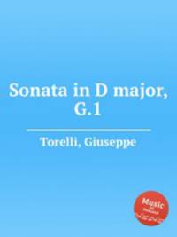 Sonata in D major, G.1