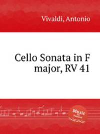 Cello Sonata in F major, RV 41