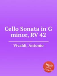 Cello Sonata in G minor, RV 42