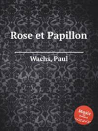 Rose et Papillon