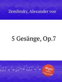 5 Gesnge, Op.7