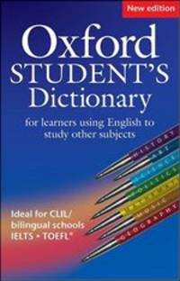 Oxford Student's Dictionary for learners using English to study other subjects