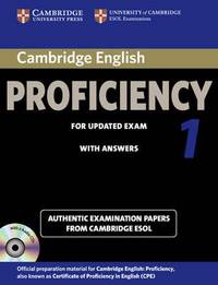 Cambridge English Proficiency 1 for Updated Exam. Self-study Pack. Student's Book with Answers + 2 CD (+ Audio CD)
