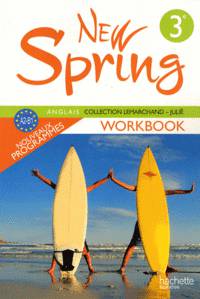 Anglais 3e LV1. New Spring - Workbook