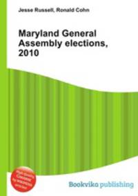 Maryland General Assembly elections, 2010