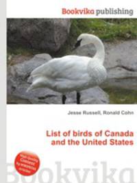 List of birds of Canada and the United States