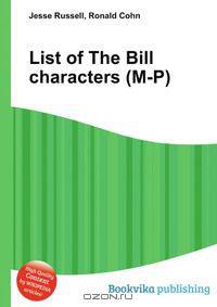 List of The Bill characters (M-P)