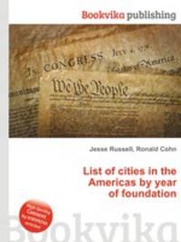 List of cities in the Americas by year of foundation