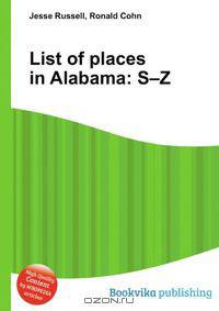 List of places in Alabama: S–Z