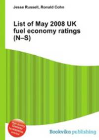 List of May 2008 UK fuel economy ratings (N–S)