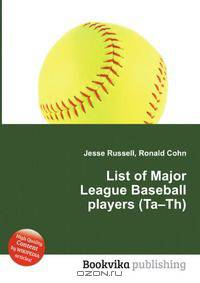 List of Major League Baseball players (Ta–Th)