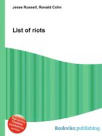 List of riots