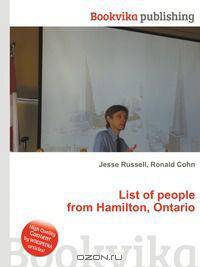 List of people from Hamilton, Ontario