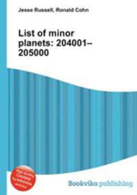 List of minor planets: 204001–205000