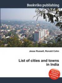 List of cities and towns in India