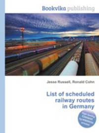 List of scheduled railway routes in Germany