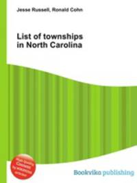 List of townships in North Carolina