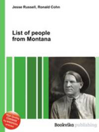 List of people from Montana