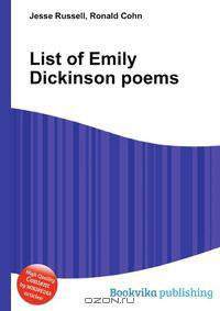 List of Emily Dickinson poems