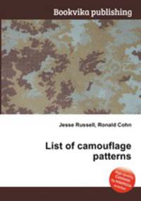 List of camouflage patterns