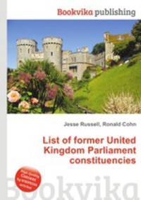 List of former United Kingdom Parliament constituencies